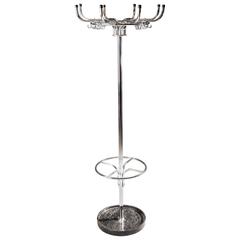 British Mid-Century Chrome Hall/Umbrella Stand 7
