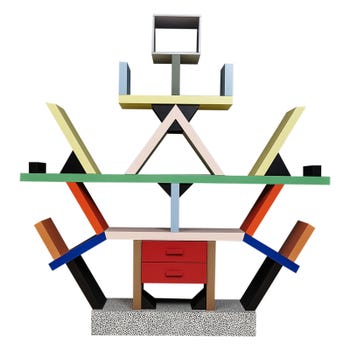  Ettore Sottsass for Memphis Design Carlton Bookcase