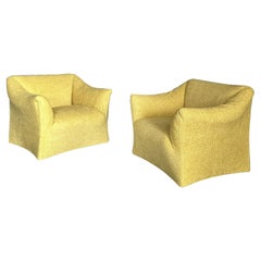 Coppia di poltrone 'Tentazione' modello 685 disegnate da Mario Bellini per Cassina