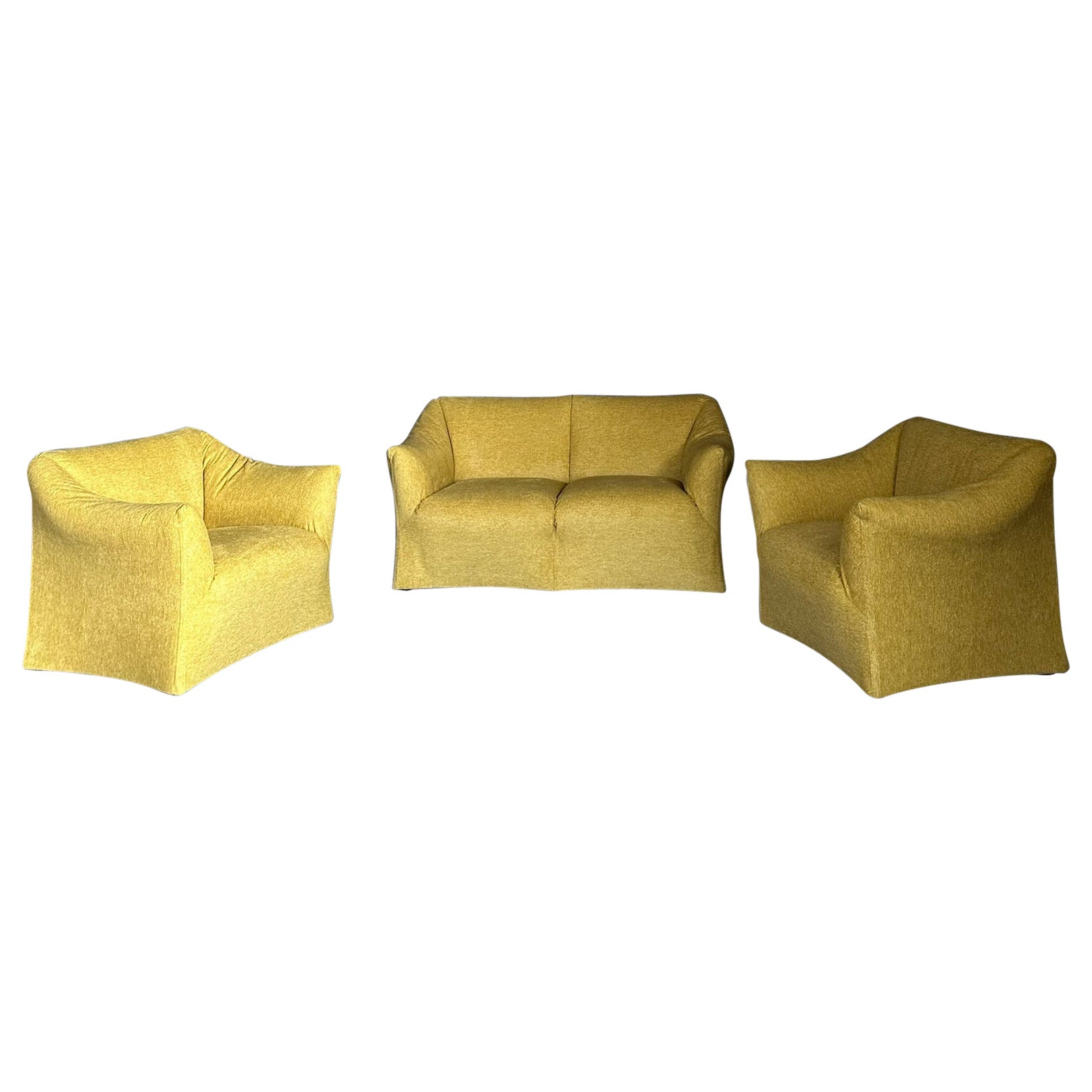 Living room set 'Tentazione' model 685 designed by Mario Bellini  for Cassina