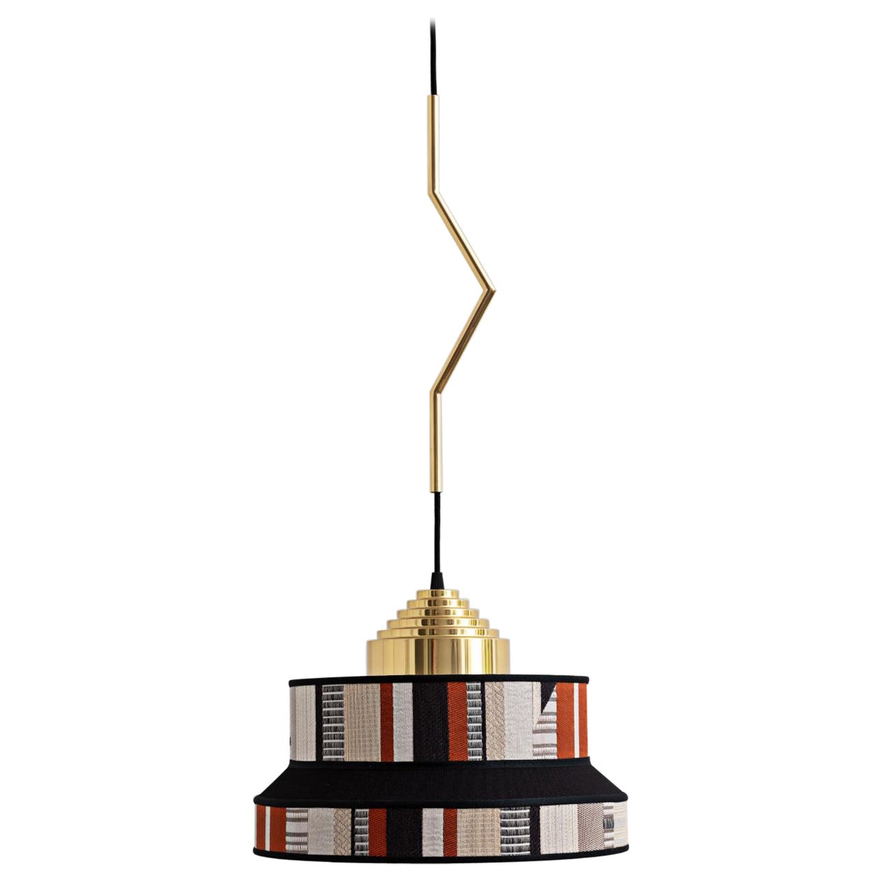 Jacquard Rust Aperitivo Pendant Lamp by Servomuto