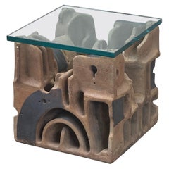 Ceramic table by George Greenamyer for Vladimir Kagan