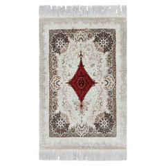 Tapis Modern Classics de Rug & Kilim avec médaillon rouge