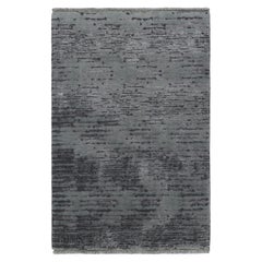 Rug & Kilim’s Modern Abstract Rug in Black and Gray