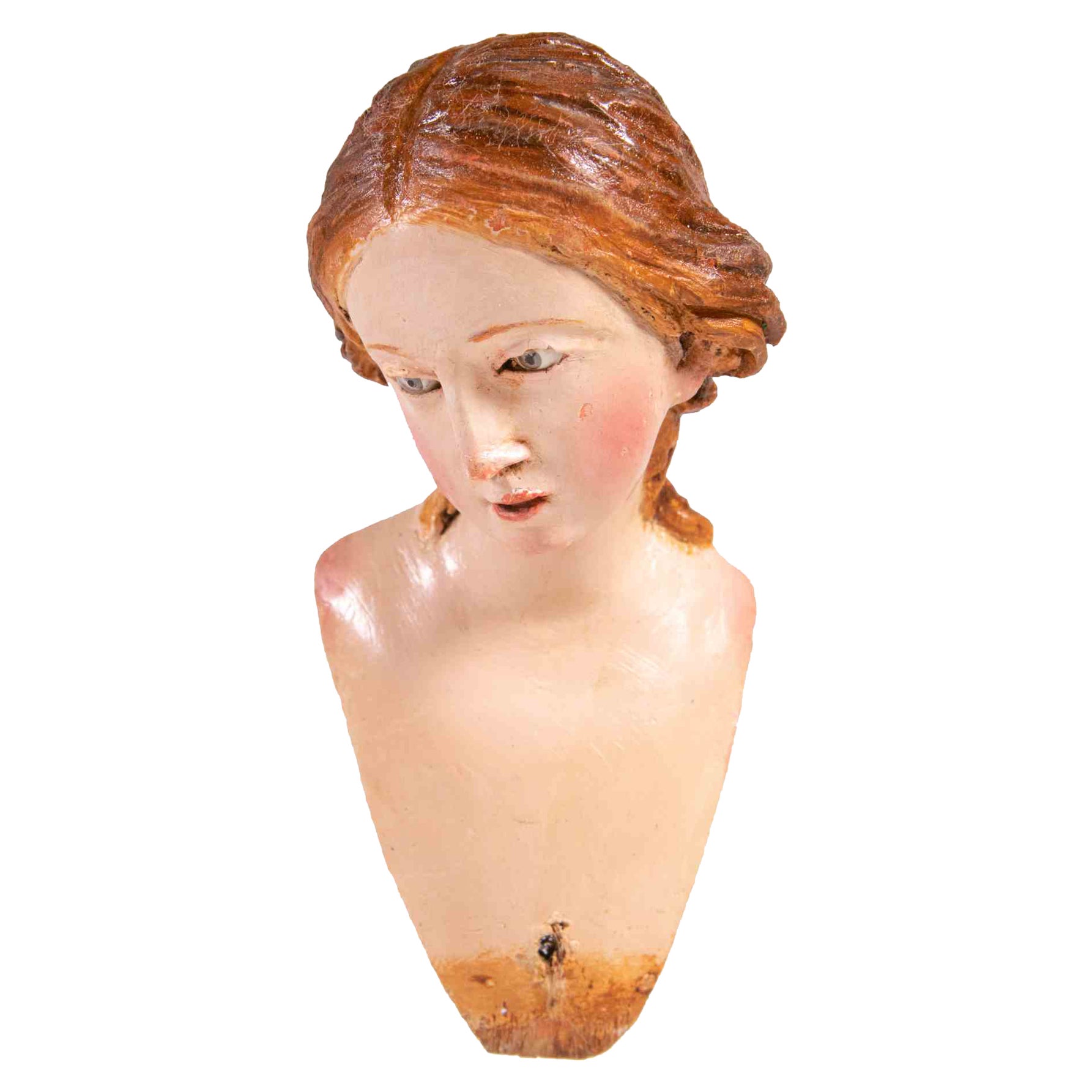 Testa di ragazza, Italia, XVIII secolo in vendita