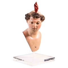 Cabeza de hombre, Italia, Siglo XVIII
