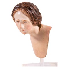 Cabeza de mujer, Italia, Siglo XVIII