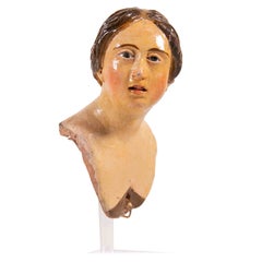 Cabeza de mujer, Italia, Siglo XVIII