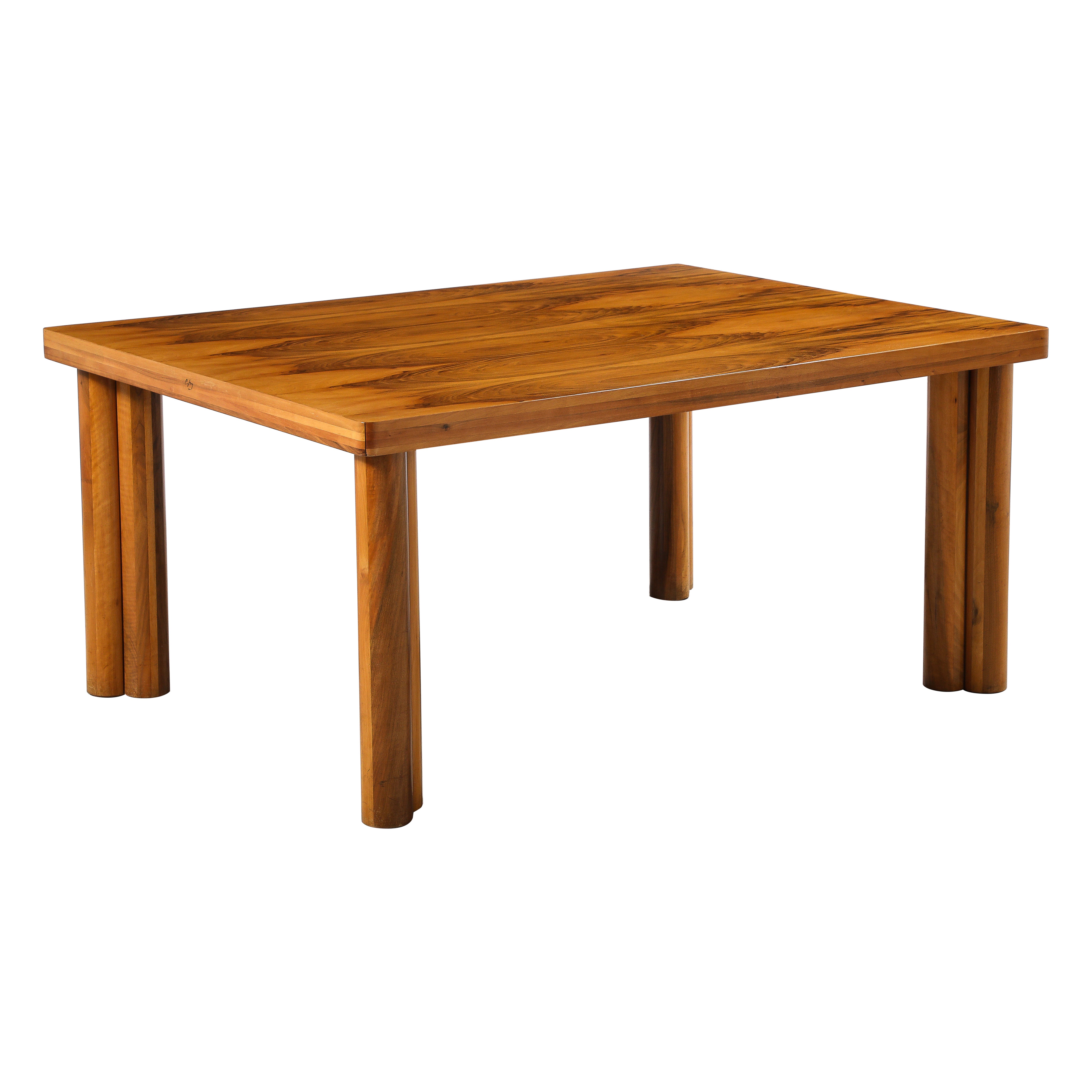 Carlo Scarpa for Bernini 'Scuderia' Walnut Dining Table, circa 1977