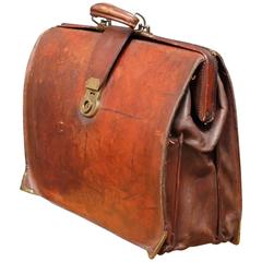 Antique Leather Briefcase