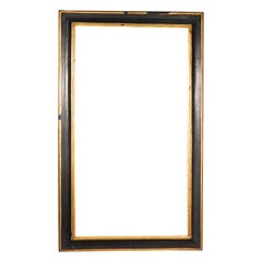 Frame. Carved, polychrome and gilded wood. 18th century.