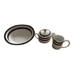 Ralph Lauren Home Spectator Black 3-Piece Serving Set