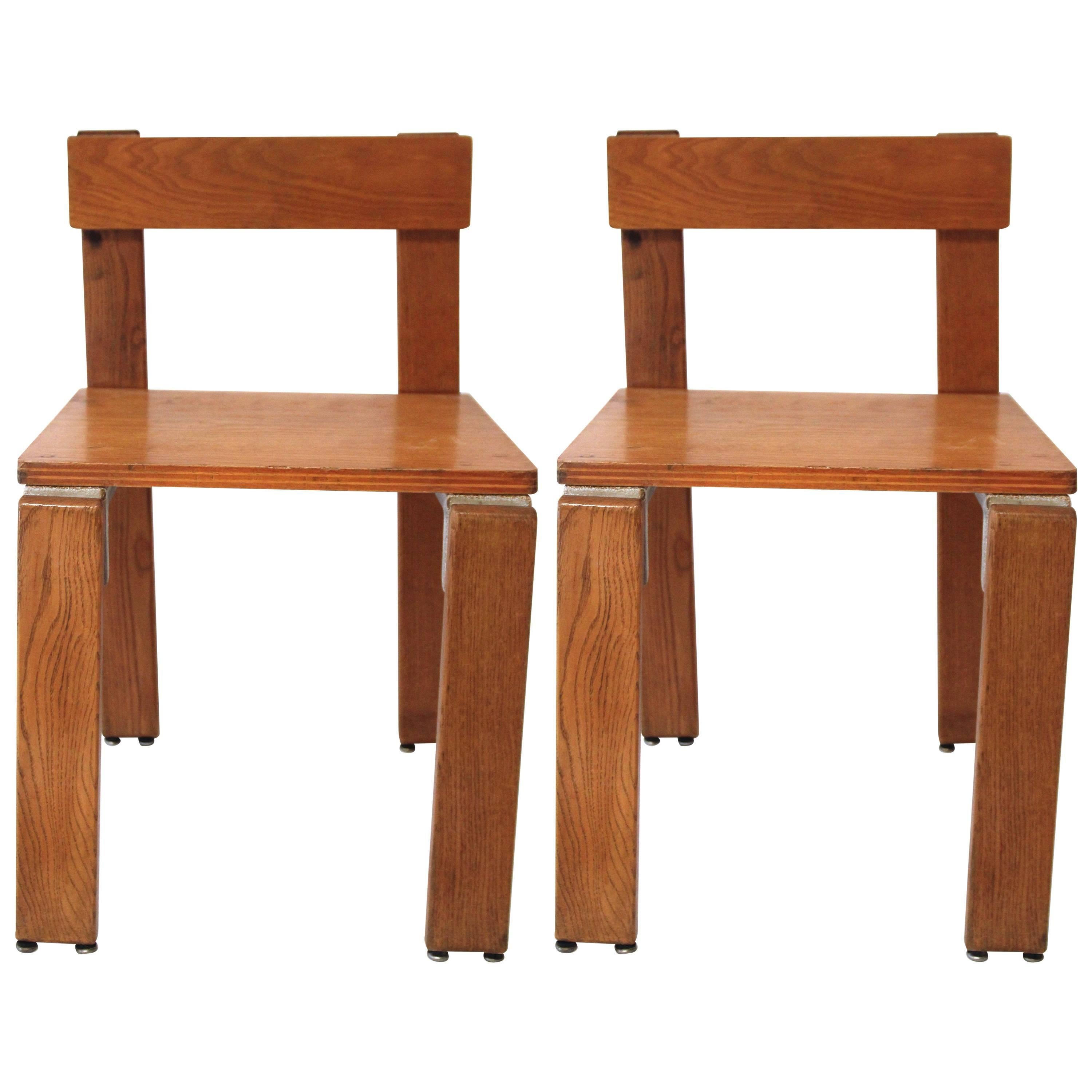 Georges Candilis and Anja Blomstedt, Pair of Chairs