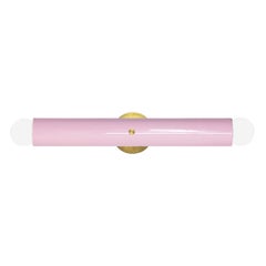 Lampe murale TRN de Pani Jurek, laiton, rose