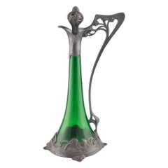 WMF Caraffa di Claret in stile Art Nouveau del 1905 circa