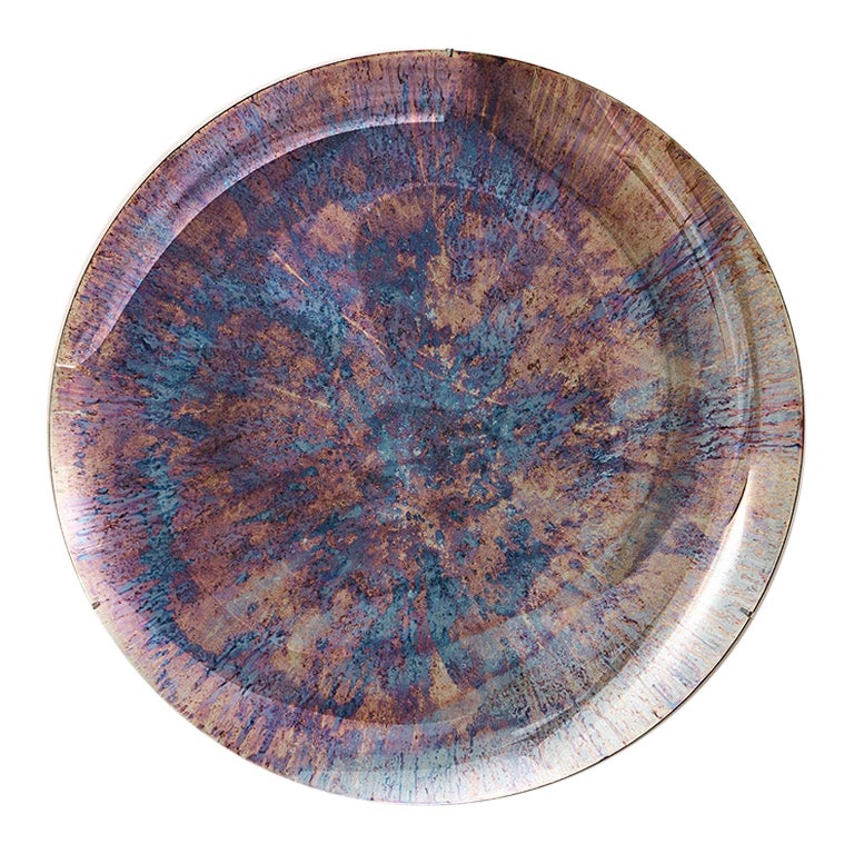 Miroir concave oxydé multicolore Nebula I en édition limitée par Homa