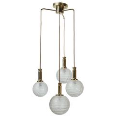 Four Globe Pendant Light by Doria 10