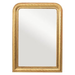 Specchio in legno dorato francese del periodo Louis Philippe della metà del XIX secolo