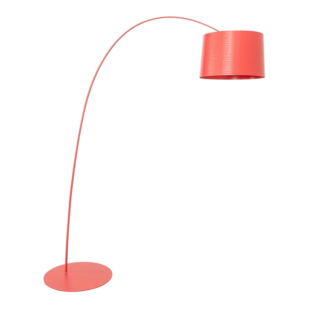 2023 Marc Sadler for Foscarini of Italy Twiggy Floor Lamp in Red