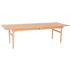 C. 2020 Hans Wegner per Carl Hansen CH327 Tavolo da pranzo in Oak