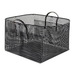 Used Matheson Medium Laundry Basket w/ Black Handle by Zach Matheson USM Haller Shelf