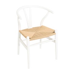 2023 Carl Hansen CH24 Wishbone Chair Natural White Beech w/ Natural Paper Cord