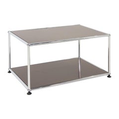 2010s USM Haller Second Cycle Coffee Table in Brown 30 x 20 x 14