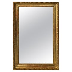 Stunning early wall mirror, original gilding, Biedermeier, 1820, Austria