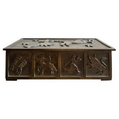 Caja sueca de bronce Grace, Suecia Años 30