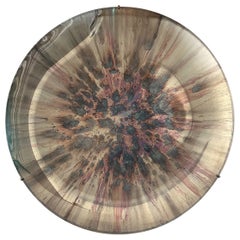 Limited Edition Carina Nebula Concave Multicolor Oxidized Mirror by Homa