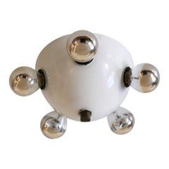 Extremely Rare Mid-Century Modern Flush Mount or Wall Fixture Germany 1960s