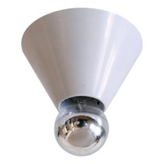 Rara lampada da soffitto o sconce Jolly di Bruno Celupica per Tronconi Italia anni '70