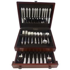 Fragrance by Reed & Barton Sterling Silver Flatware Service for 12 Set 74 Pieces 2