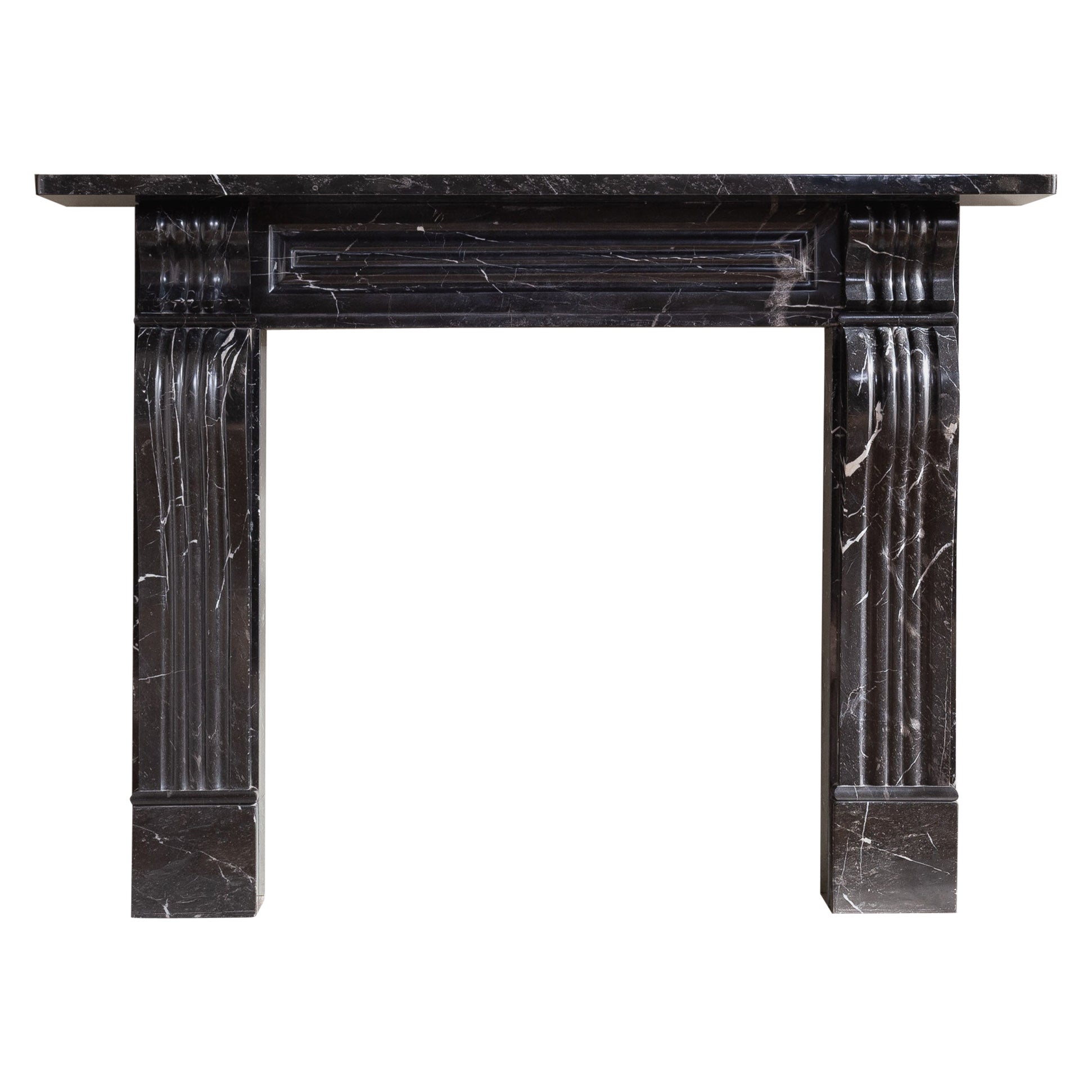 Cheminée noire ancienne George IV Radstock