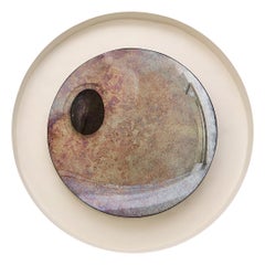 Vintage Fall Contemporary Sculptural Mirror by Homa