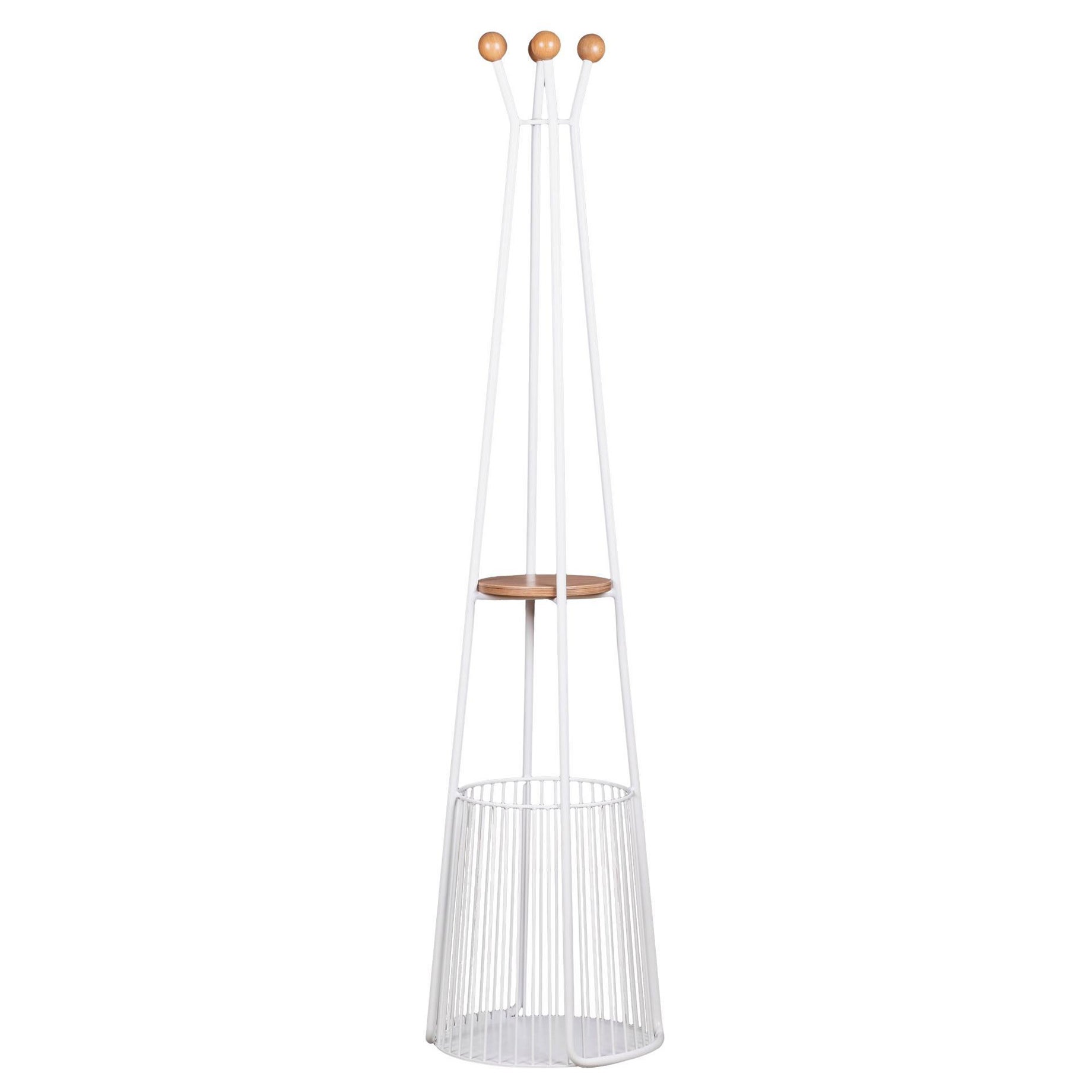 Sama Coat Stand With Wire Umbrella Holder by Studio Kali