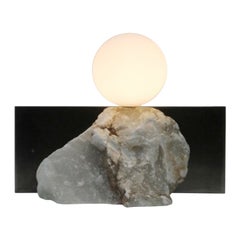 Lampada da tavolo orizzontale Himalaya Lunar di Studio A
