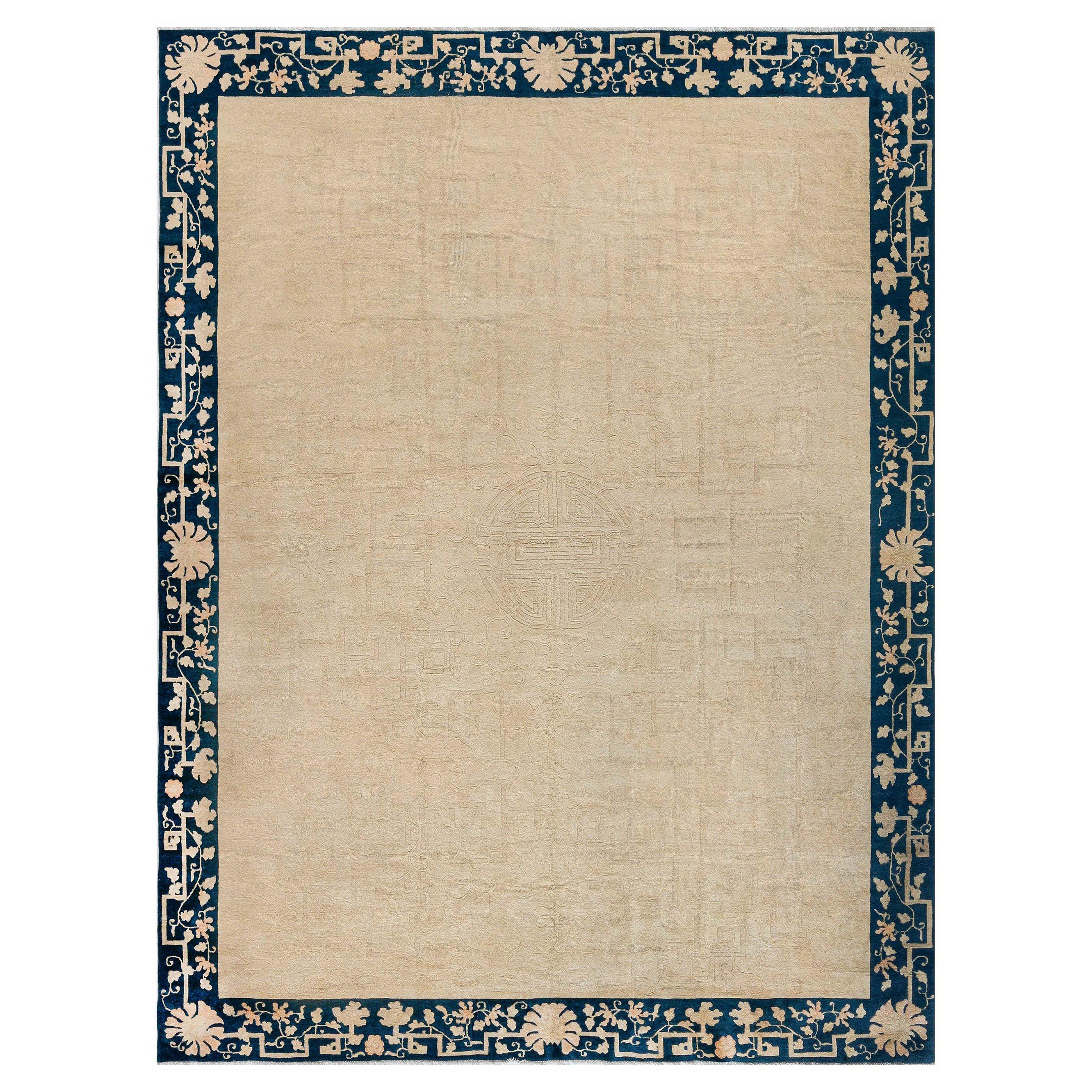 Doris Leslie Blau Early 20th Century Chinese Handmade Wool Rug