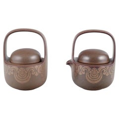 Timo Sarpaneva for Rosenthal. "Kaari" porcelain creamer and sugar bowl.