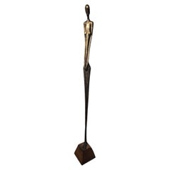 Bronze sculpture  – Dimensions : 110 x 13 x 13 cm