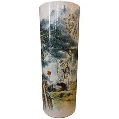 Large Chinese Ceramic Palace Vase