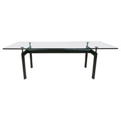 LC6 dining table by Le Corbusier for Cassina, 1990s