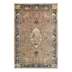 Tapis persan Tabriz vintage - Taille : 12' X 8'