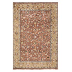 Alfombra Persa Tabriz Vintage - Tamaño: 12'1 X 8
