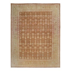 Tapis persan Tabriz vintage - Taille : 12'10 X 9'9