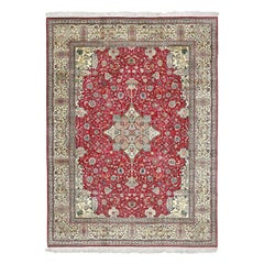 Vintage Persian Tabriz Rug - Size: 14'7 X 10'10