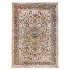 Tapis persan Tabriz vintage - Taille : 16' X 11'6