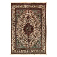 Alfombra Persa Tabriz Vintage - Tamaño: 9'10 X 6'9