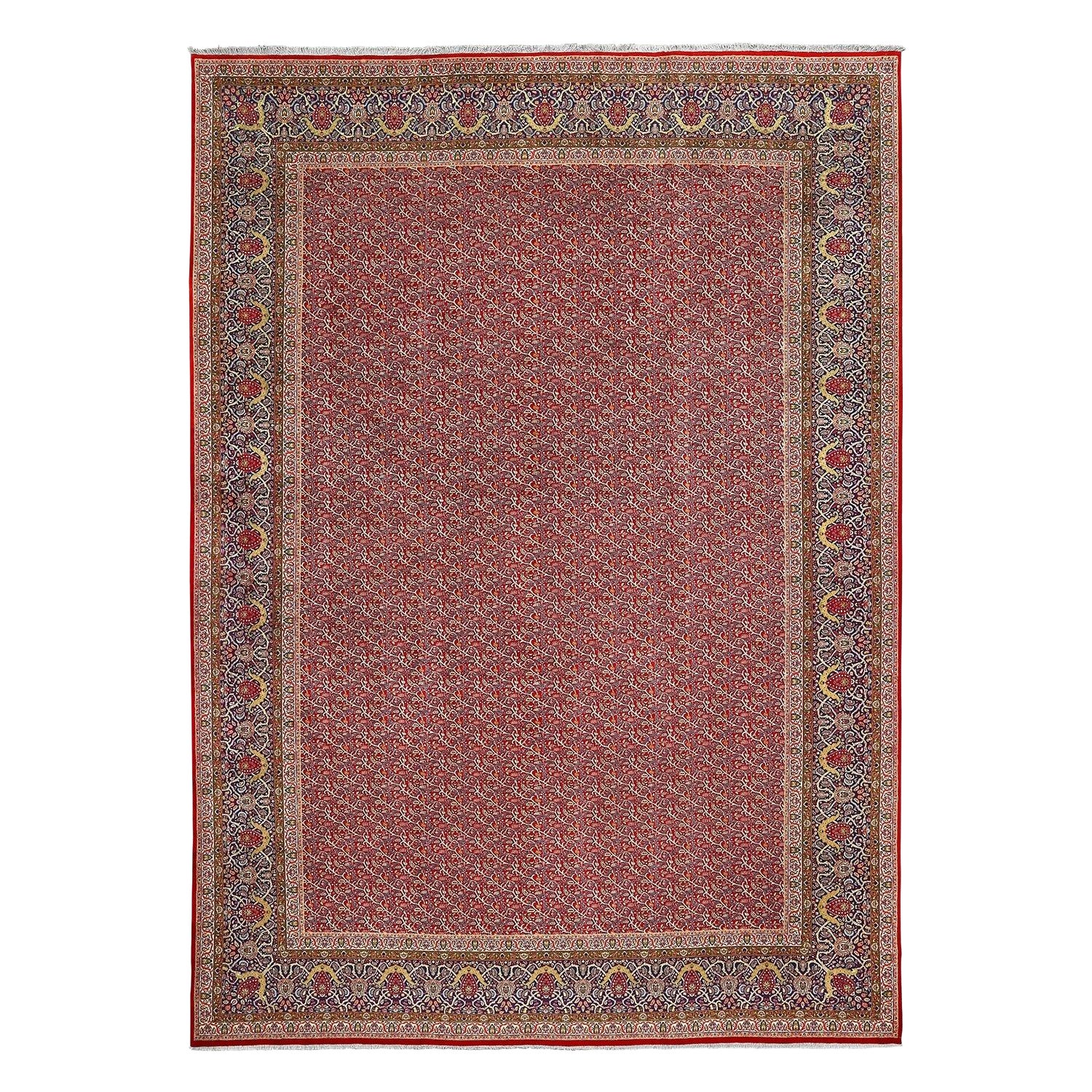 Alfombra Persa Tabriz Vintage - Tamaño: 16'7 X 12'3