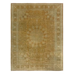 Vintage Persian Tabriz Rug - Size: 13' X 9'11